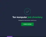 Darmowy antywirus chroni Twój komputer. Inteligentne skanowanie zakończone. Zobacz wyniki.