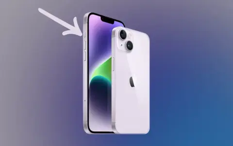 Strzałka wskazuje przyciski głośności na iPhonie, które pomogą Ci dowiedzieć się, jak wyłączyć tryb skupienia iPhone.