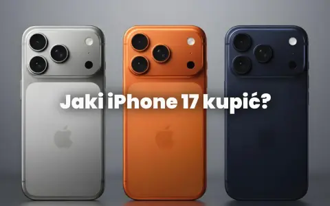 Trzy iPhone'y 17 w różnych kolorach: srebrny, pomarańczowy i granatowy. Zastanawiasz się, który iPhone ma najlepszy aparat?