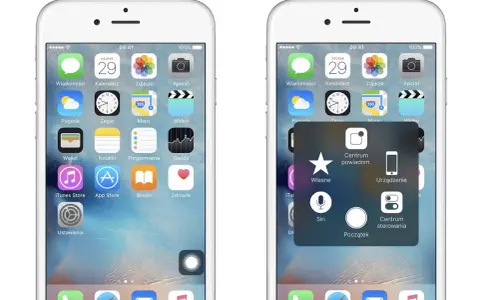 Wyłączanie AssistiveTouch na iPhonie. Na ekranie telefonu widać menu podręczne z opcjami, jak wyłączyć tę funkcję.