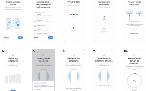 Instrukcja jak sklonować telefon: wybierz źródło, nawiąż połączenie (kablem lub bezprzewodowo), zezwól na uprawnienia i rozpocznij przesyłanie danych.